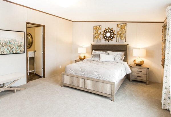 Tyson-Pride-Master Bedroom TruMH Tyson Pride Mobile Home Master Bedroom