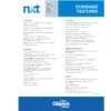 NXT – Multi-Section Standard Features