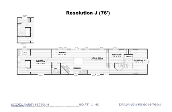 Resolution J – Floor Plan. Resolution J – Floor Plan.