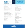 NXT ONE – Multi-Section Standard Features