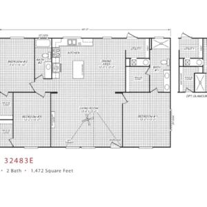 Double Maxx ELITE 48 – VY32483E – Floor Plan