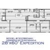 Expedition – 28604A – Floor Plan