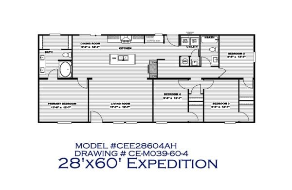 Expedition – 28604A – Floor Plan