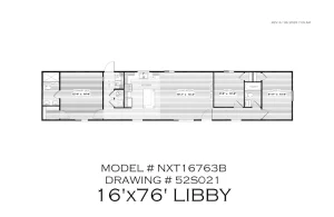 LIBBY NXT16763B Floor Plan