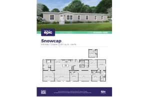 Snowcap 28764B Floor Plan