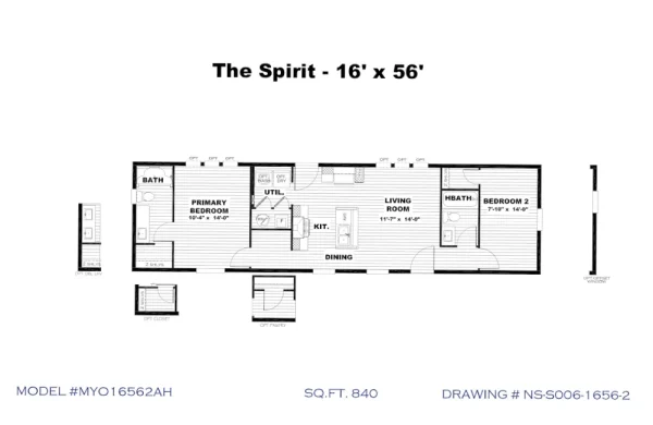 The Spirit MYO16562AH The Spirit MYO16562A - FP