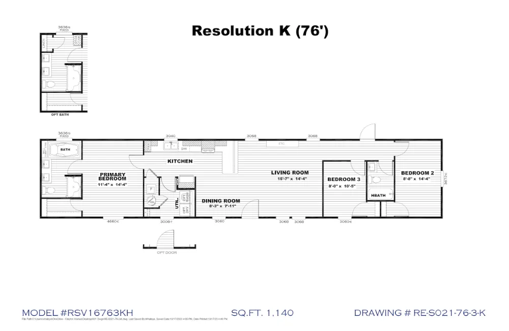 Resolution K – Floor Plan