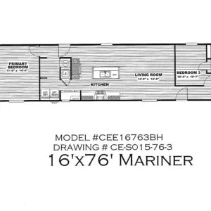 Mariner – 16763B – Floor Plan