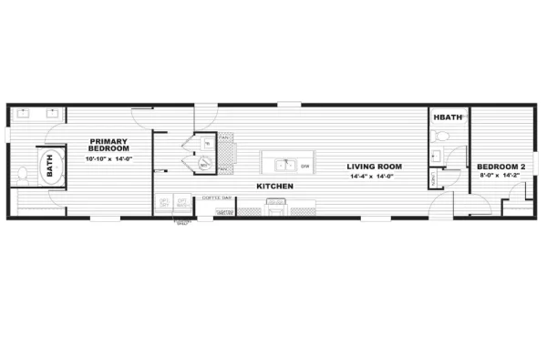 The Tide CEE16682A FloorPlan