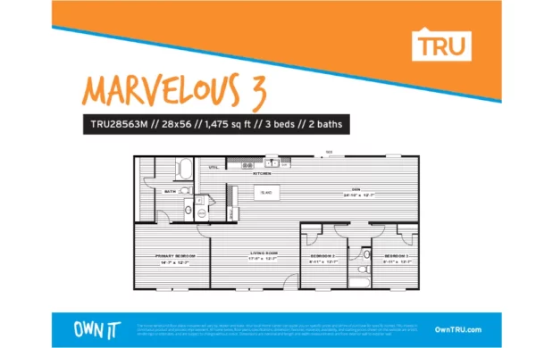 TRU28563M Marvelous 3 Sales Sheet TRU28563M Marvelous 3 Sales Sheet