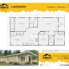 28523U Landmark 2852 Floor Plan