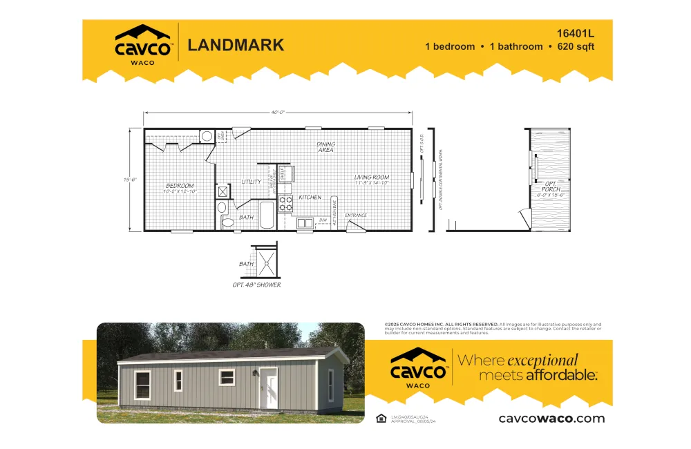 16401L Landmark 40 Floor Plan