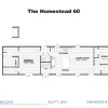 Homestead 60 – HSD16602A – Floor Plan