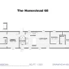 Homestead 68 – HSD16683A – Floor Plan Homestead 68 – HSD16683A – Floor Plan