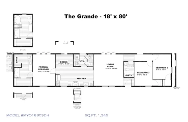 The Grande (Revised) MYO18803DH The Grande MYO18803D - FP