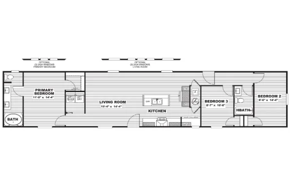 The Voyage CEE16763H FLoorPlan