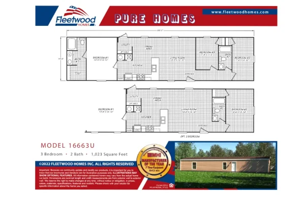 16663U Floor Plan