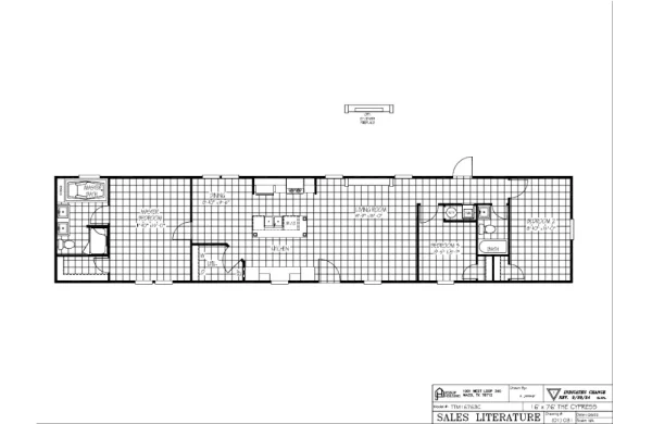 The Cypress –TTM16763C Floorplan The Cypress –TTM16763C Floorplan
