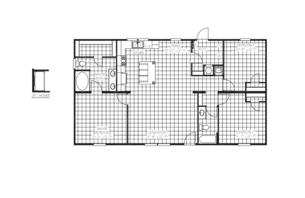 The Nassau FAC28483A Floorplan The Nassau FAC28483A Floorplan