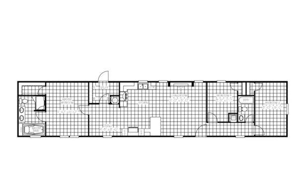 The Oakmont TTM16763E Floorplan The Oakmont TTM16763E Floorplan