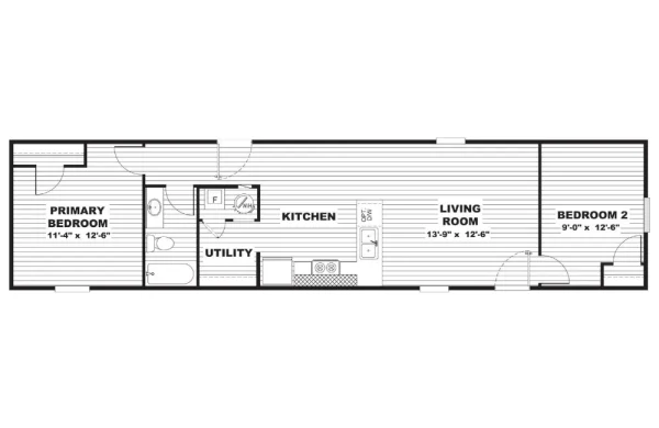 Elm TRT14562E Floorplan Elm TRT14562E Floorplan
