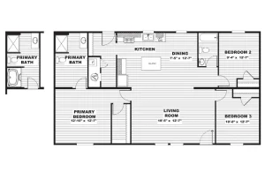 Maple TRT28483M Floorplan