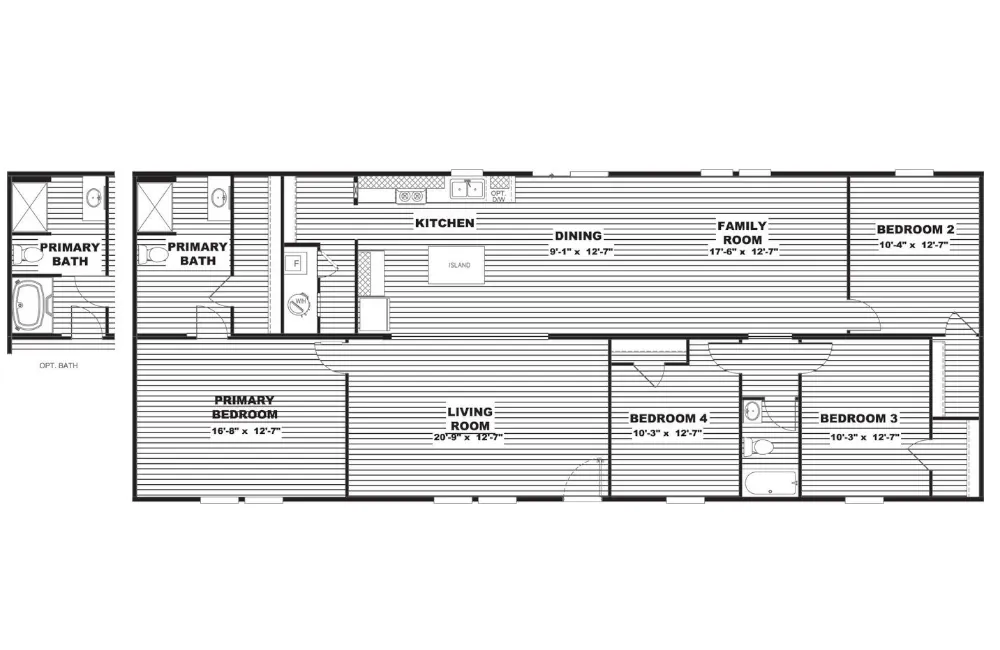 Sycamore TRT28684S Floorplan