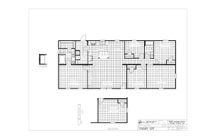 Rosewood 28x64 FAC28644A Floor Plan