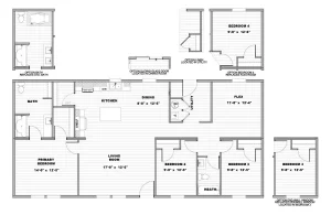 Aspire HZN28563A Floorplan