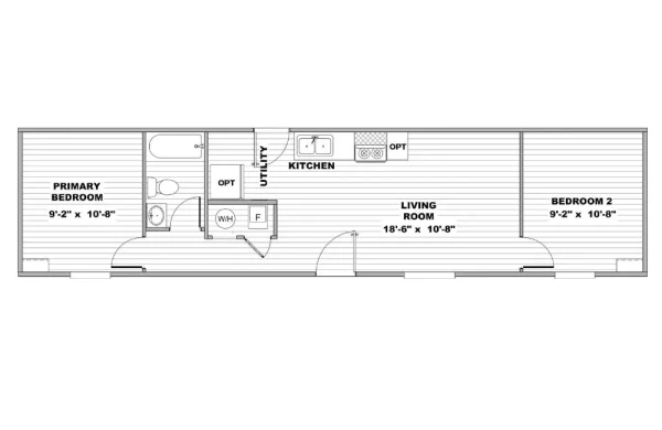 Tulip TRT12482PH Floorplan Tulip TRT12482PH Floorplan
