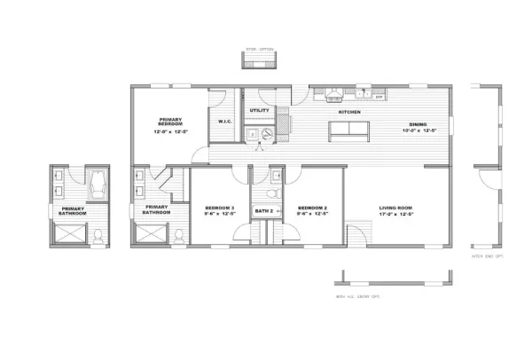 Ballad TPO28523B FloorPlan