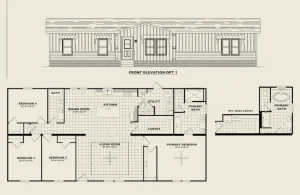 Iron Peak SAP32644A Floor Plan