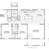 Melody TPO28443B FloorPlan Melody TPO28443B FloorPlan