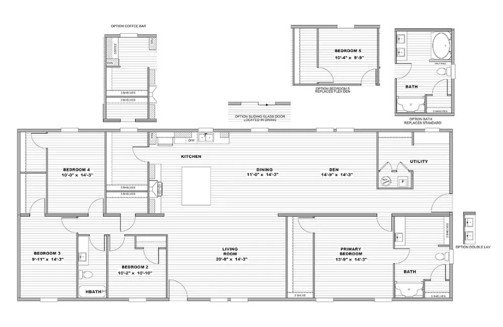 The Thrive MYI32764A FloorPlan The Thrive MYI32764A FloorPlan
