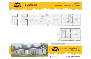16763A Landmark 76A Floor Plan