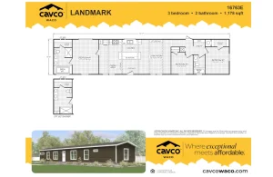 Landmark 76E LM16763E FloorPlan