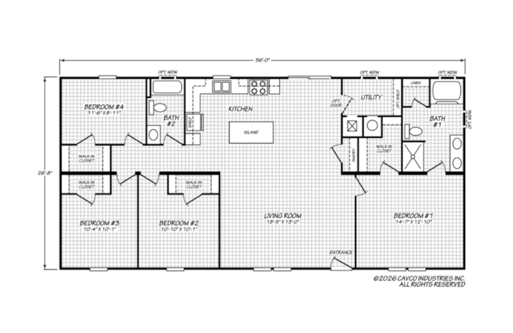The Pathfinder V428564P FloorPlan