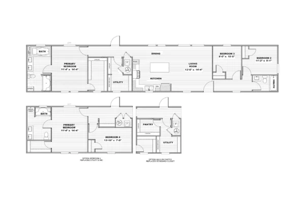 The Resolution XL RSV16803B Floorplan The Resolution XL RSV16803B Floorplan