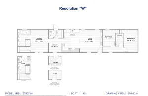 Resolution W RSV16763W Floorplan