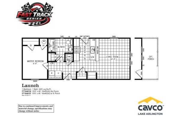 FT16401N Launch Floor Plan FT16401N Launch Floor Plan