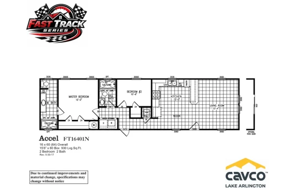 FT16602N Accel Floor Plan