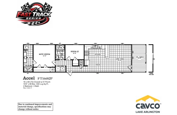 FT16682N Accel Floor Plan