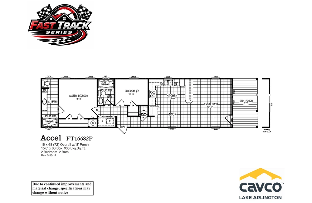 FT16682N Accel Floor Plan
