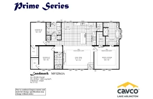 MP32563A Landmark Floor Plan