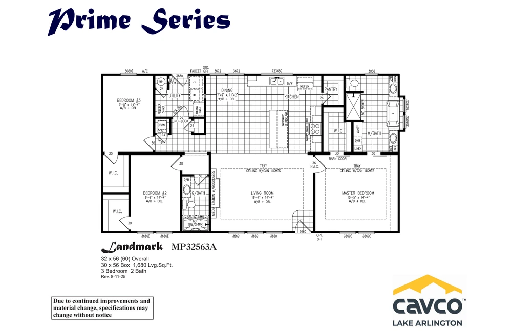 MP32563A Landmark Floor Plan