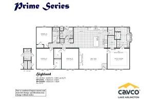 MP32664L Highland Floor Plan