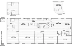 The Summit CEE32764A Floor Plan